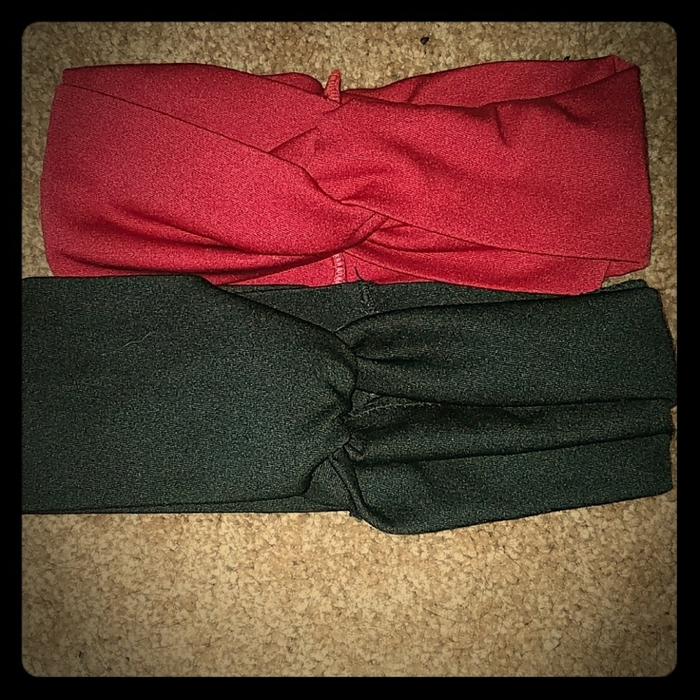 Two wrap headband hair band head wrap
